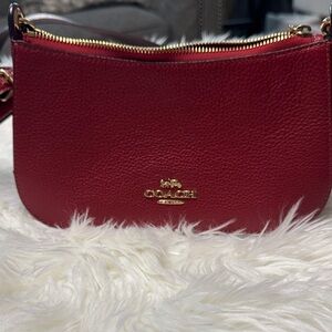 Coach Cherry Red Crossbody Bag